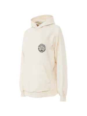 Balenciaga  embroidered-crest wide-fit hoodie