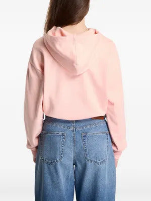 Calvin Klein Monologo quarter-zip drawstring hoodie